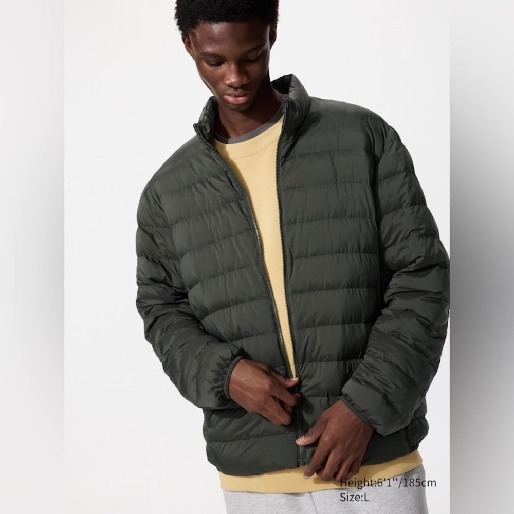 UNIQLO PUFFTECH Jacket in Olive Green XL NWOT